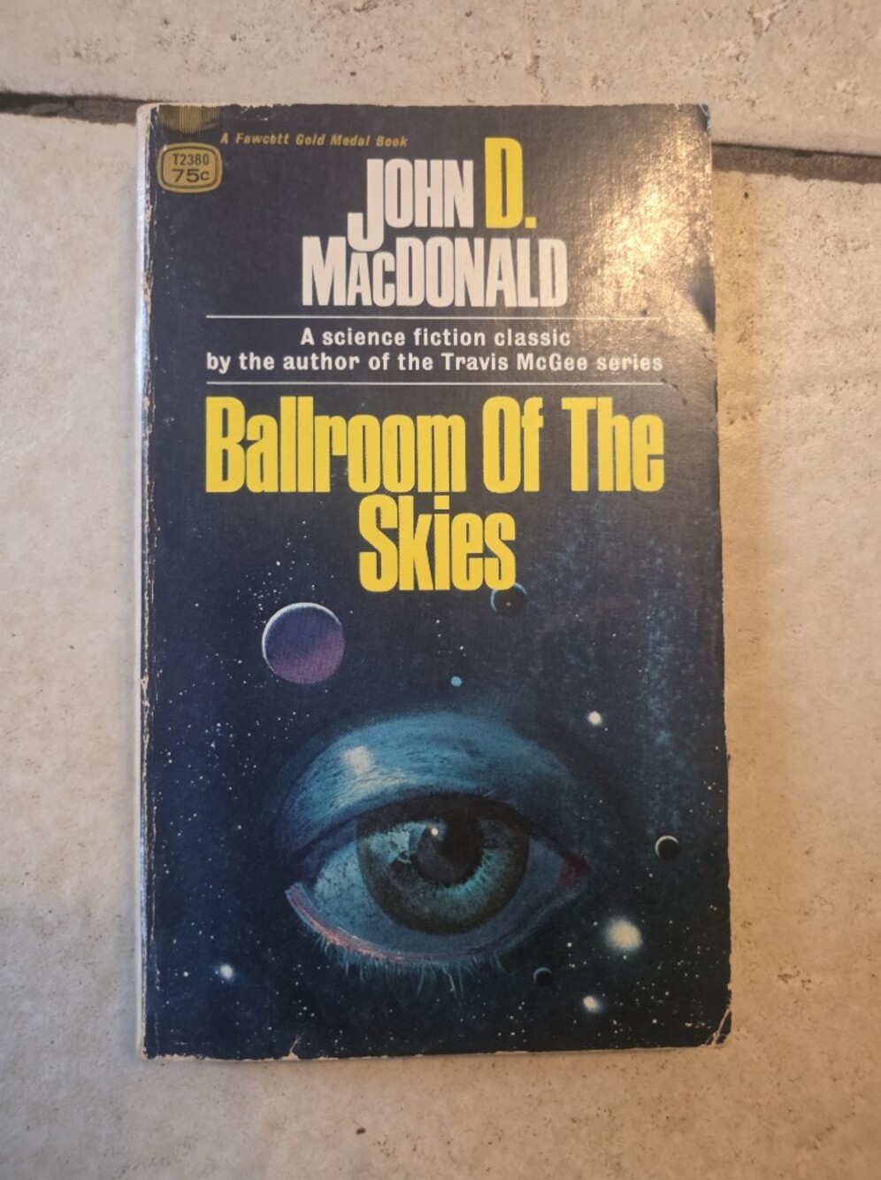 VINTAGE BALLROOM OF THE SKIES BY JOHN D. MACDONALD 1952 P/B